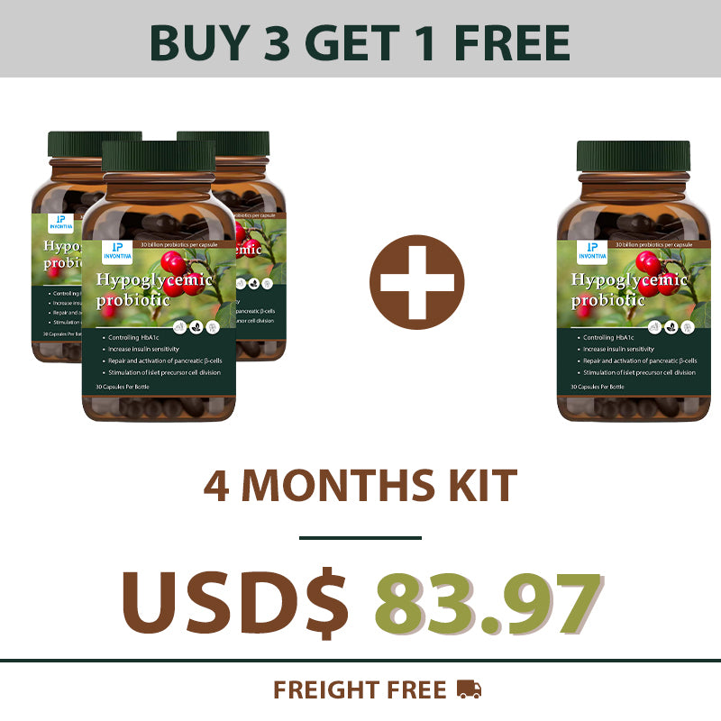 🥬👑🥬INVONTIVA  Sugar Reducing Probiotic Extended Release Capsules【Healthy 🥬, Pain-free 🌟, Non-recurrent 🏆】