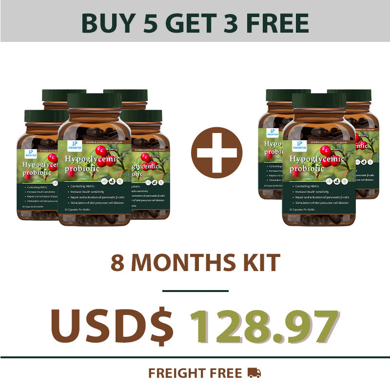 🥬👑🥬INVONTIVA  Sugar Reducing Probiotic Extended Release Capsules【Healthy 🥬, Pain-free 🌟, Non-recurrent 🏆】