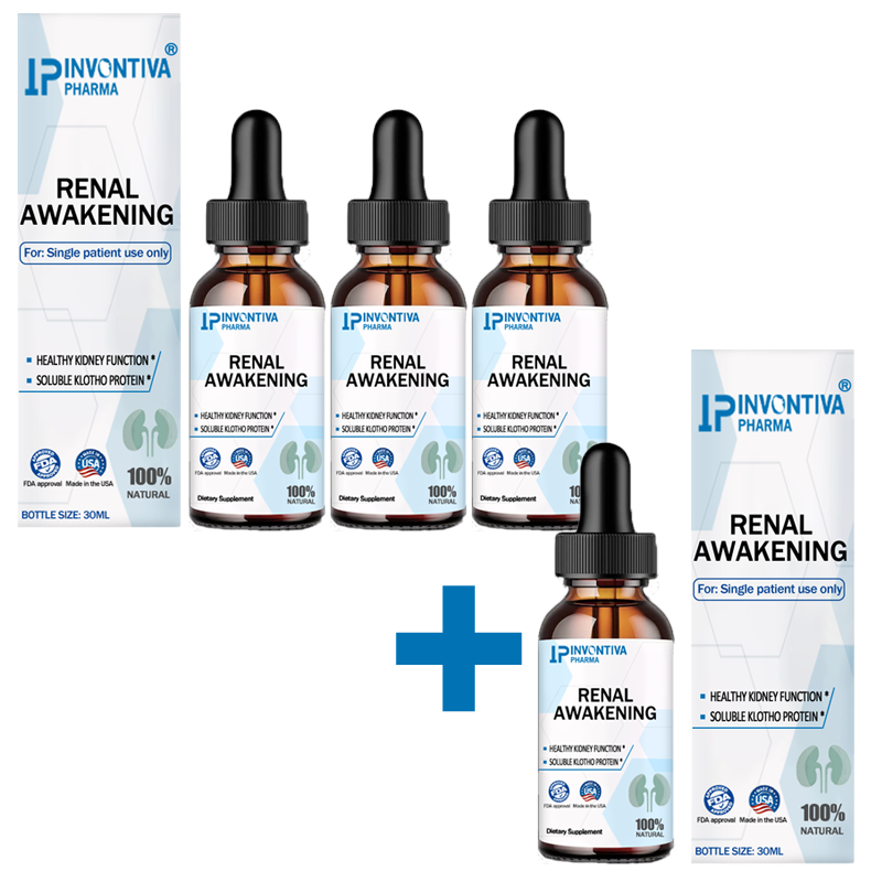 🌟🌟🌟Invontiva Pharma RENAL AWAKENING DROP【Healthy 🥬, Pain-free 🌟, Non-recurrent 🏆】