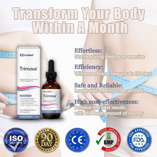 🥬👑🥬Last Day: 50% Off; 90-Day Free Returns💰Trimova® Metabolic Boost Vitamin Drops