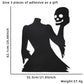 Halloween Window Clings Decorations Halloween Window Silhouette Decorations Cute Monster Silhouette Halloween Stickers for Window