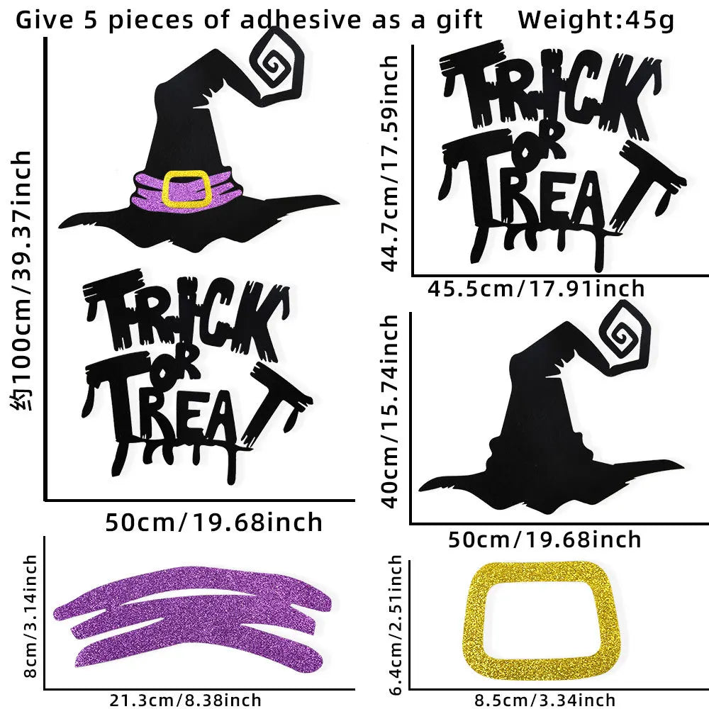 Halloween Window Clings Decorations Halloween Window Silhouette Decorations Cute Monster Silhouette Halloween Stickers for Window