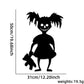 Halloween Window Clings Decorations Halloween Window Silhouette Decorations Cute Monster Silhouette Halloween Stickers for Window