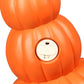 Rocinha Plastic Jack O Lantern Pumpkins Outdoor Indoor Halloween Light up Pumpkin with Spooky Lights Battery Operated Lighted Pumpkins Halloween Pumpkin Decoration Party Favor for Haunted House Porch